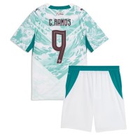 Stroje piłkarskie Portugalia Goncalo Ramos #9 Koszulka Wyjazdowej dla dzieci MŚ 2026 Krótki Rękaw (+ szorty)